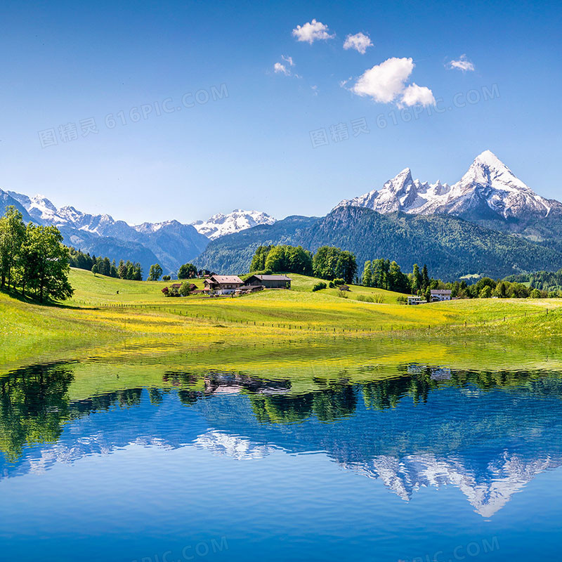 自然山水背景