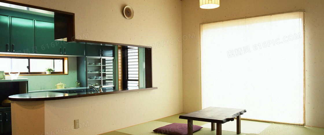 日系温馨家居背景banner