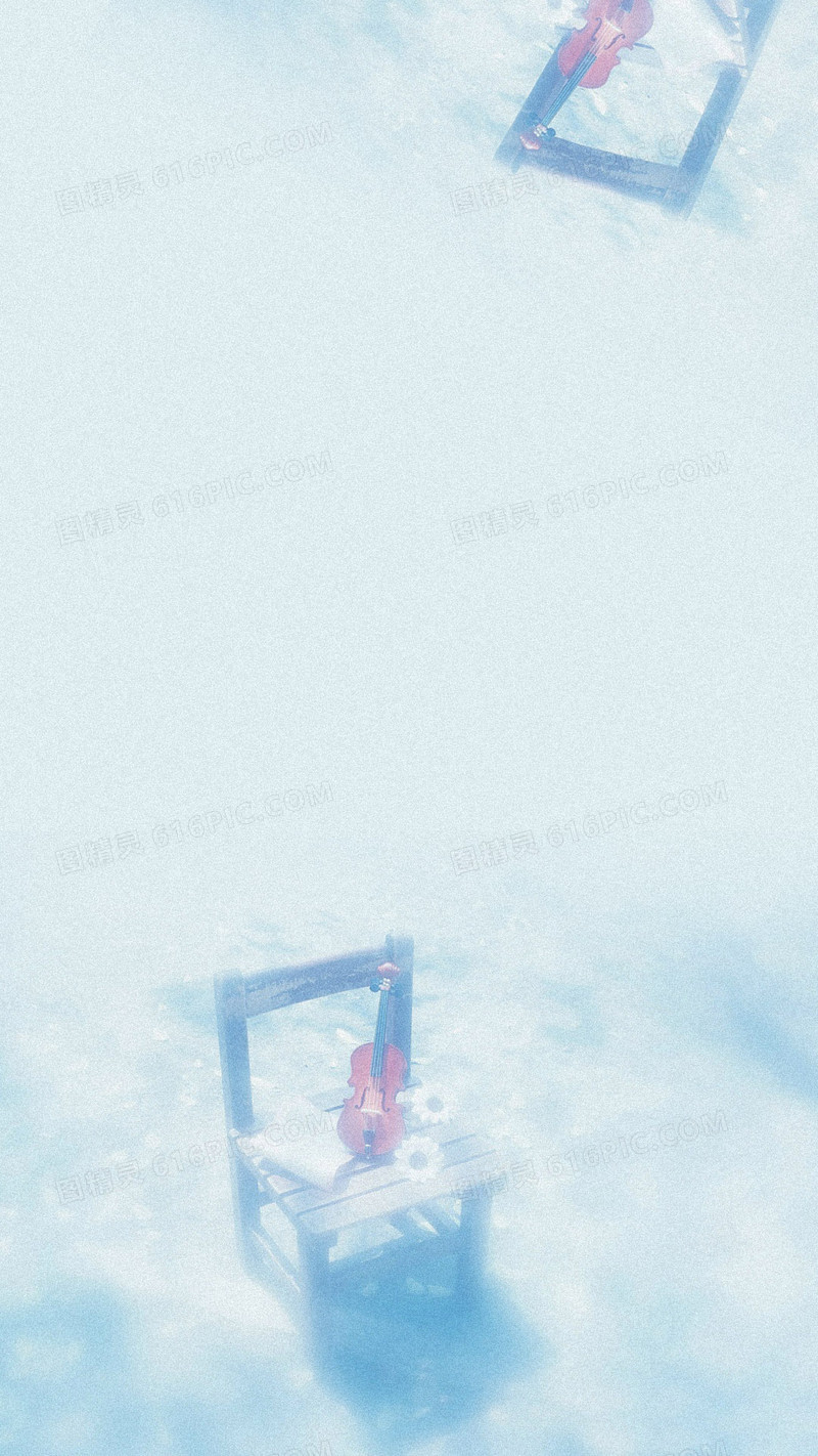 水彩家居H5背景