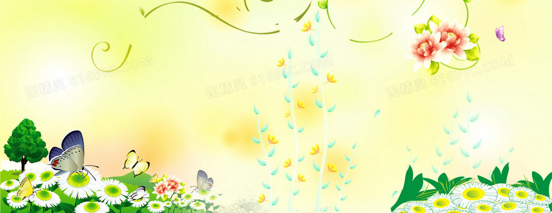 春天清爽海报