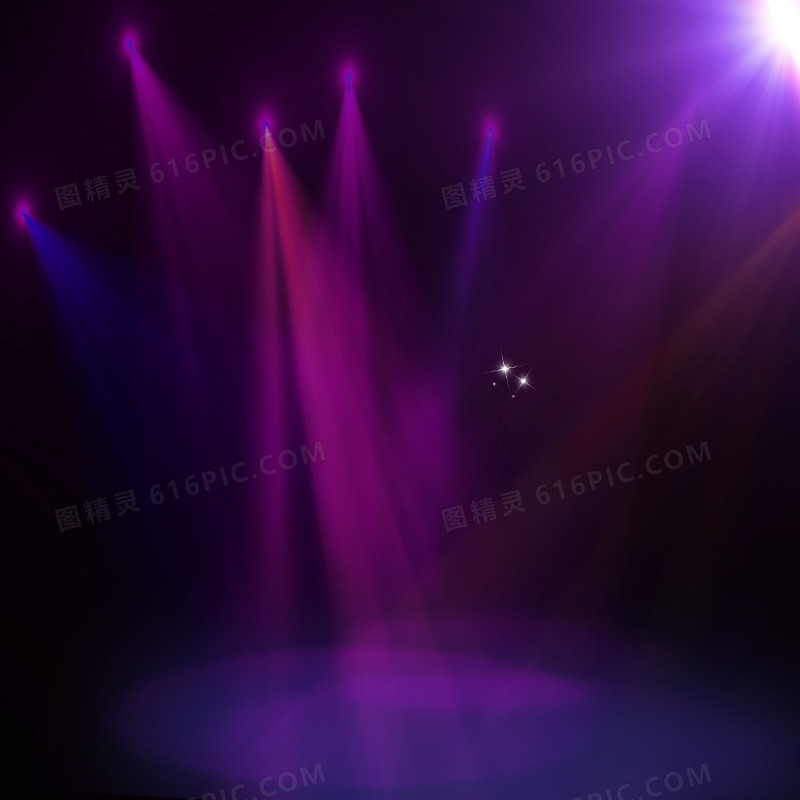 紫色舞台主图