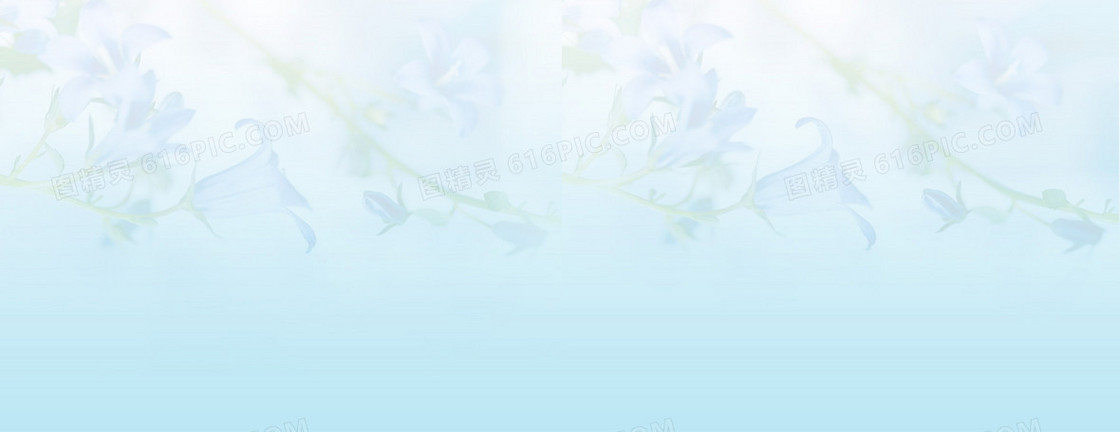 淘宝女装女包清新唯美花纹背景banner