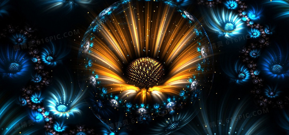 3D特效花效果