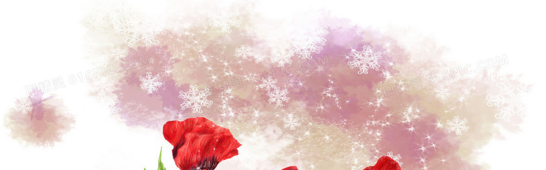 创意 清新 女装 花朵 背景图