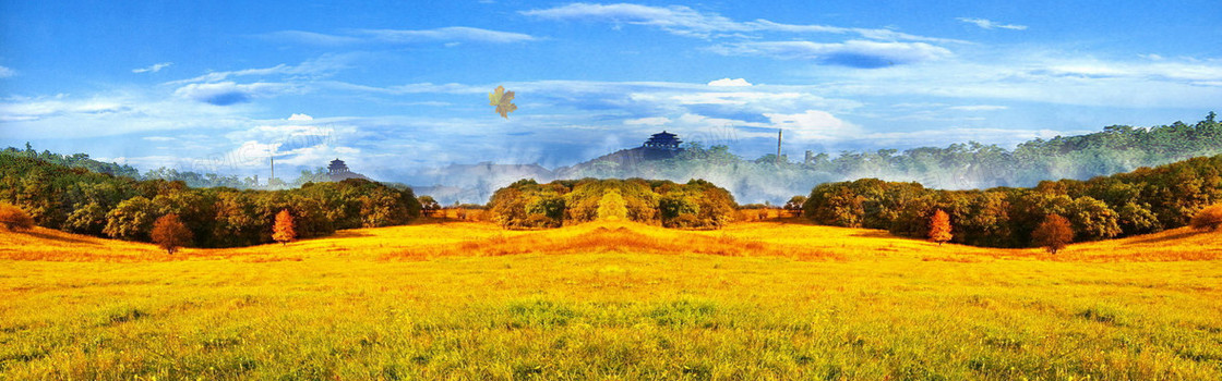 浪漫秋景banner