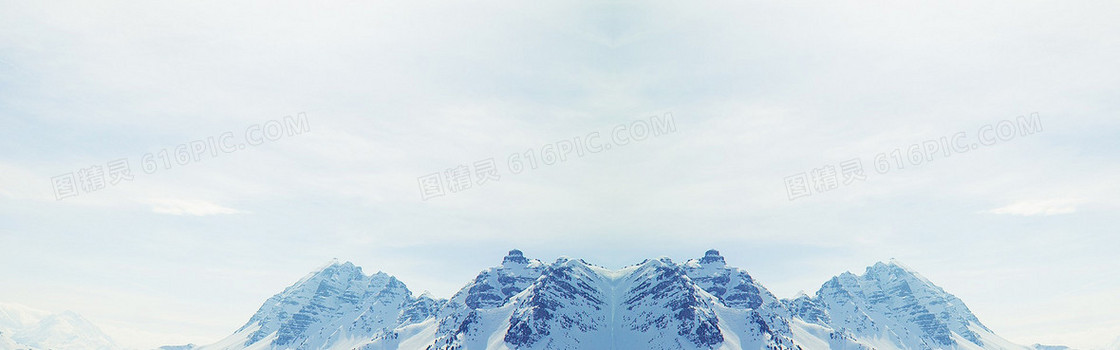 雪山背景