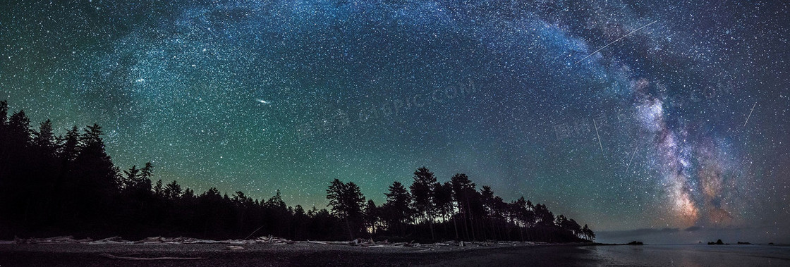梦幻星空背景