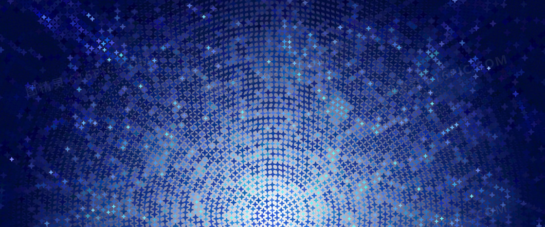 动感马赛克星光背景