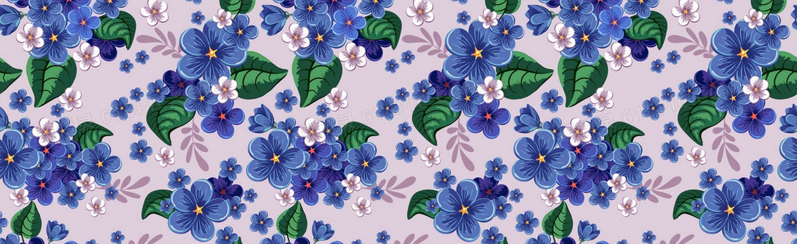 炫彩图案背景banner