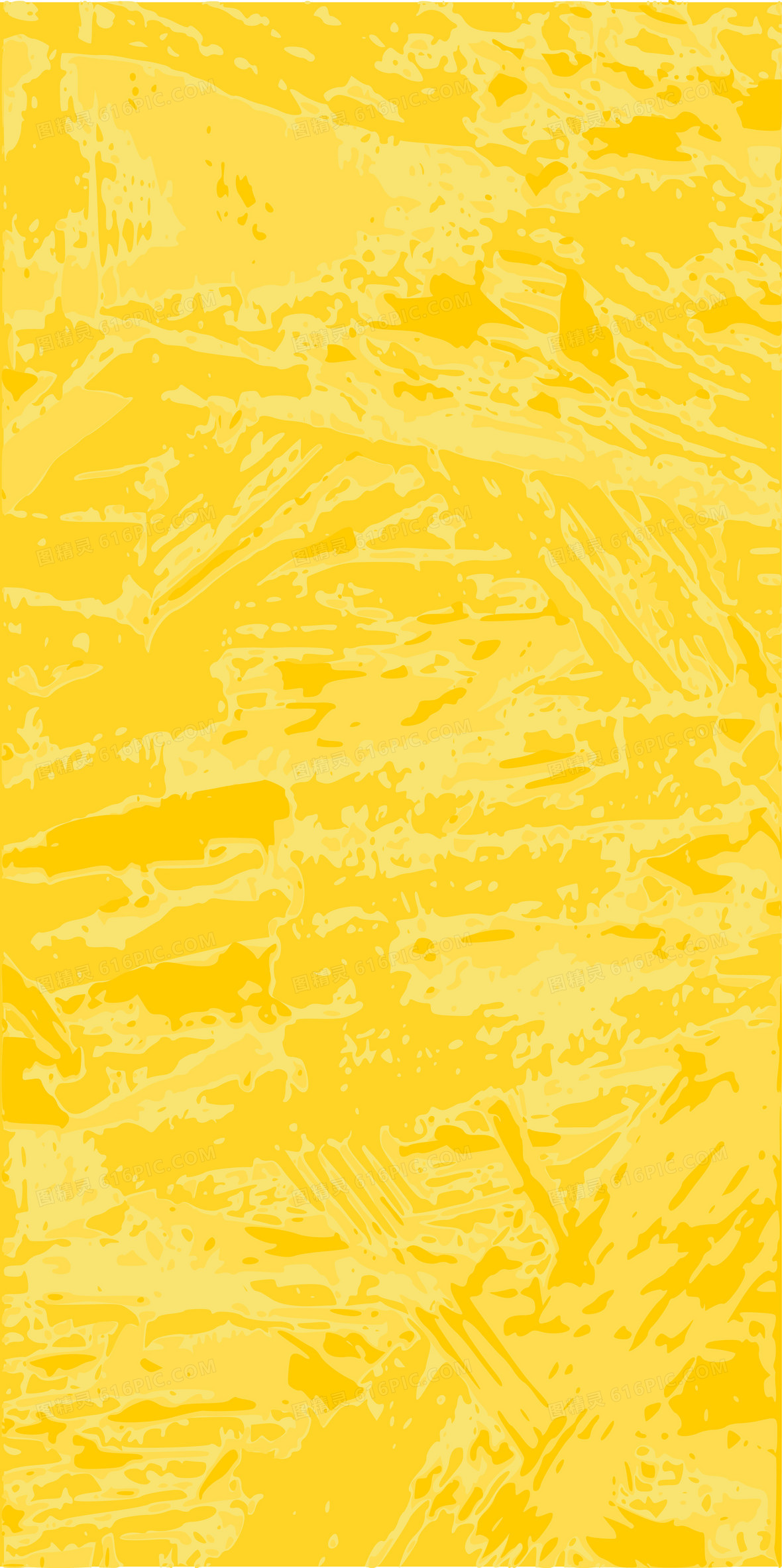 油漆印的黄色背景图