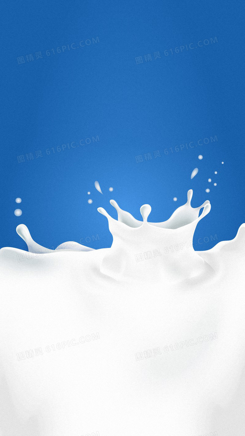 牛奶H5背景