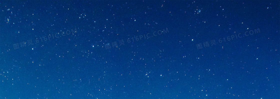 蓝色星空夜晚浪漫背景