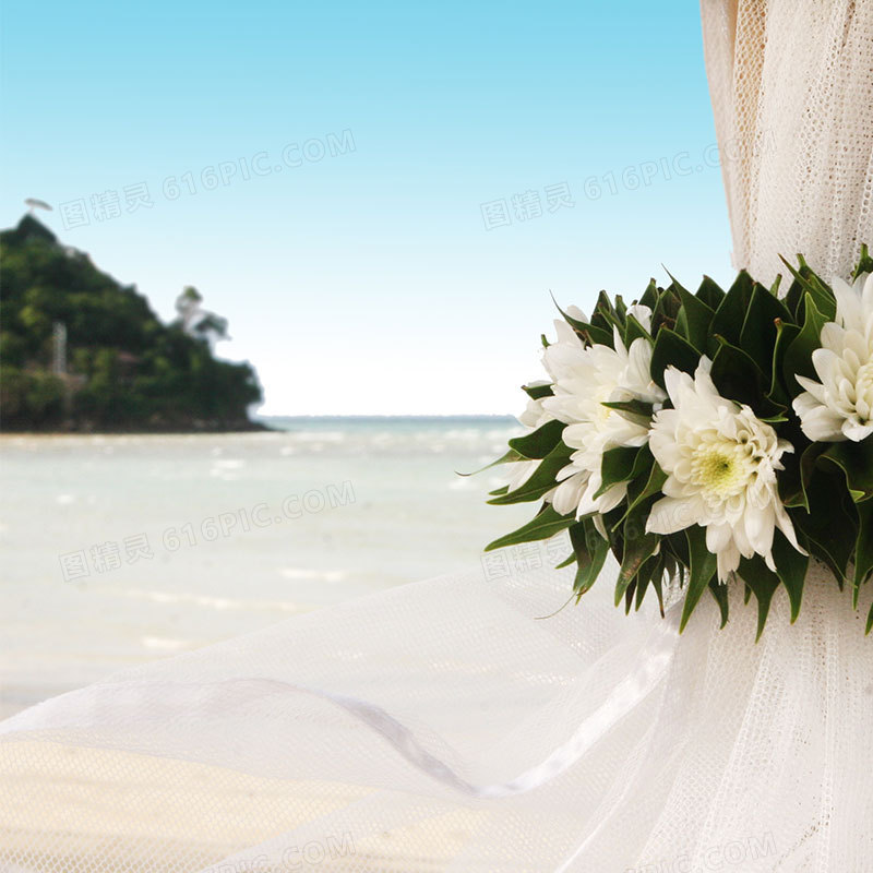 海洋沙滩求婚