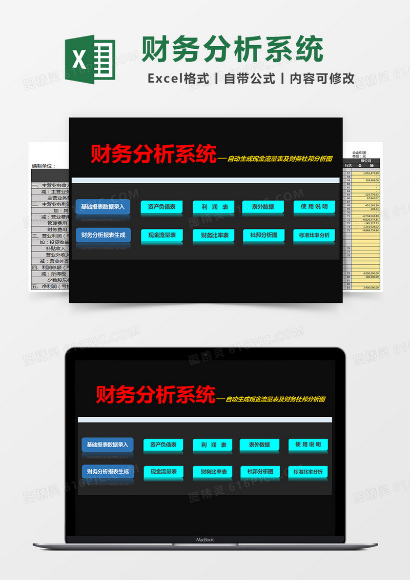 财务报表分析系统