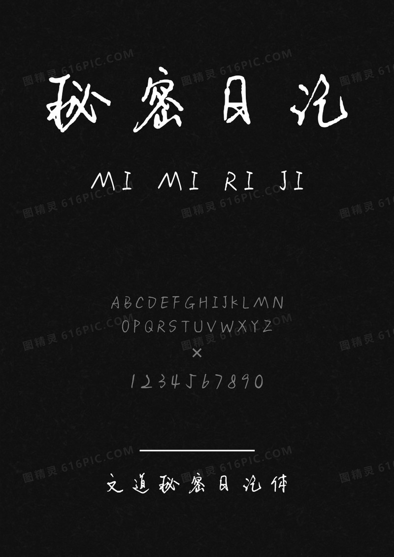 文道秘密日记体