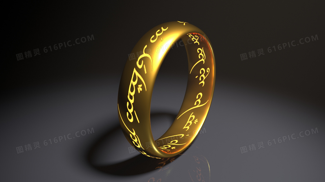 一个黄金手镯图片