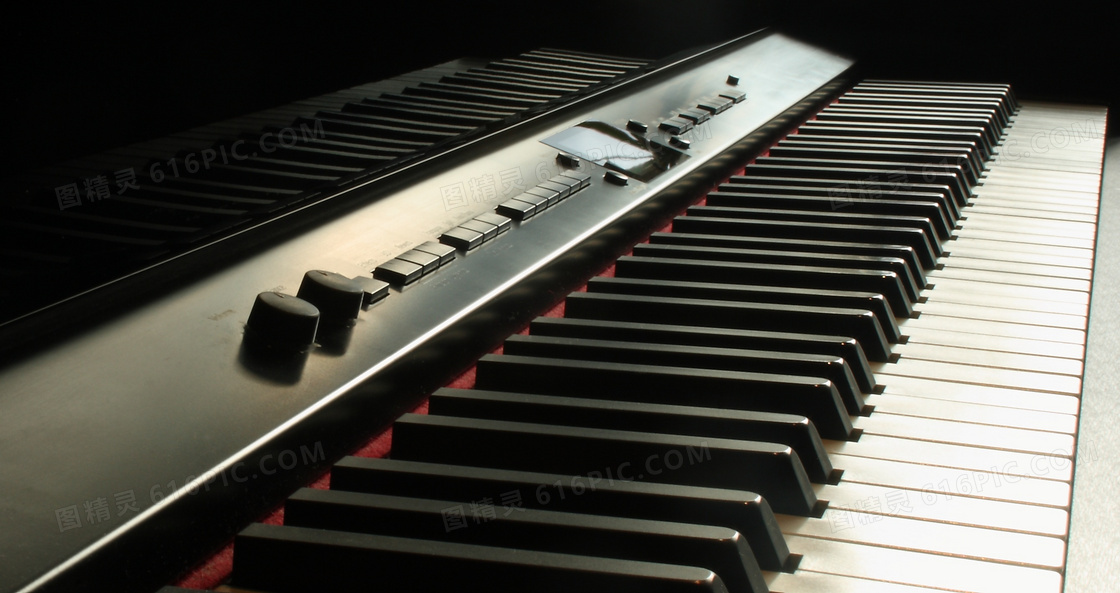 钢琴键盘乐器图片