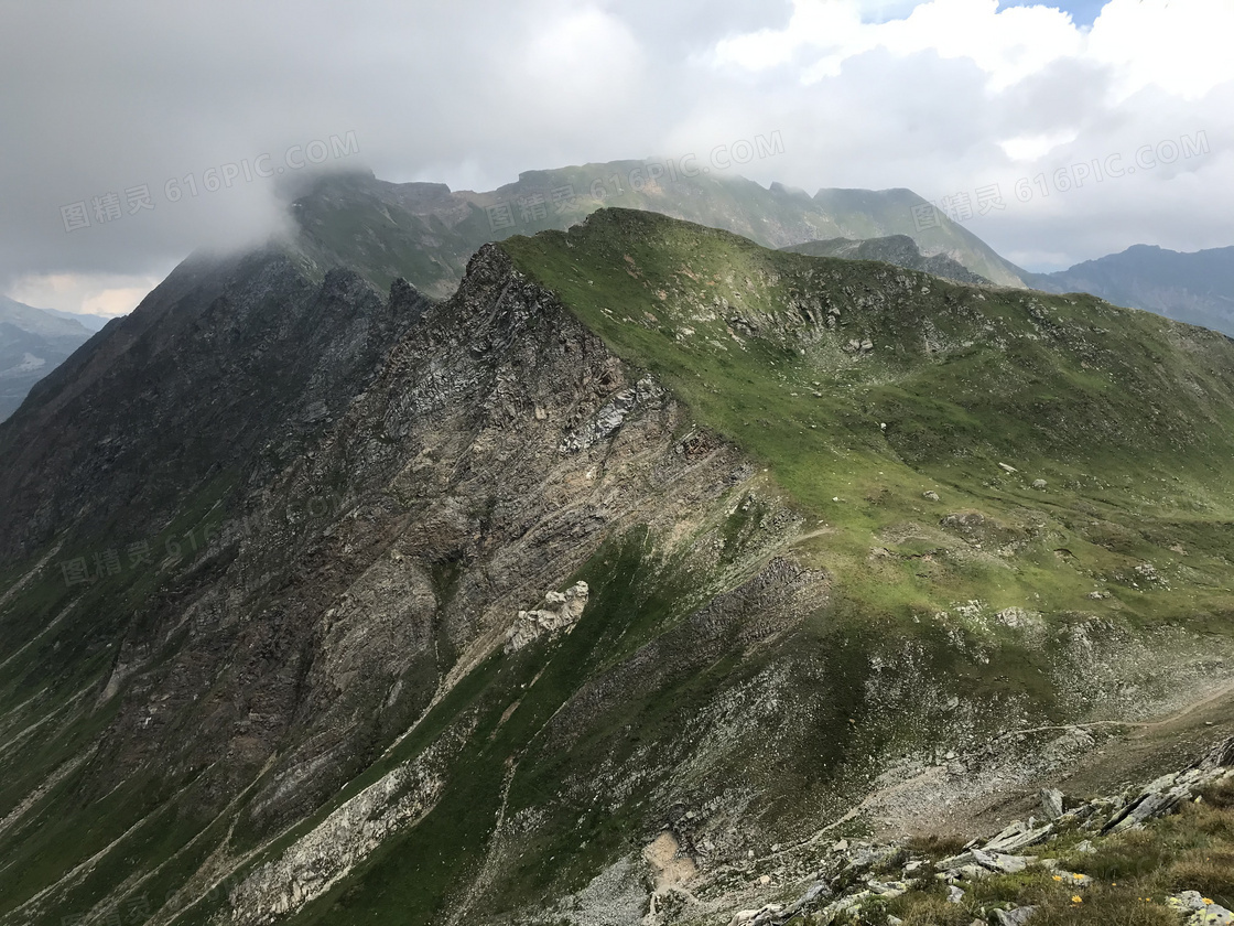 高地山山顶景观图片