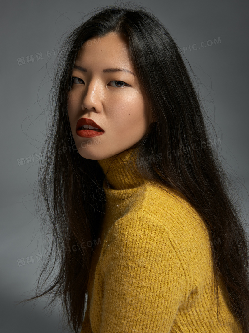 亚洲高冷美女人体模特图片
