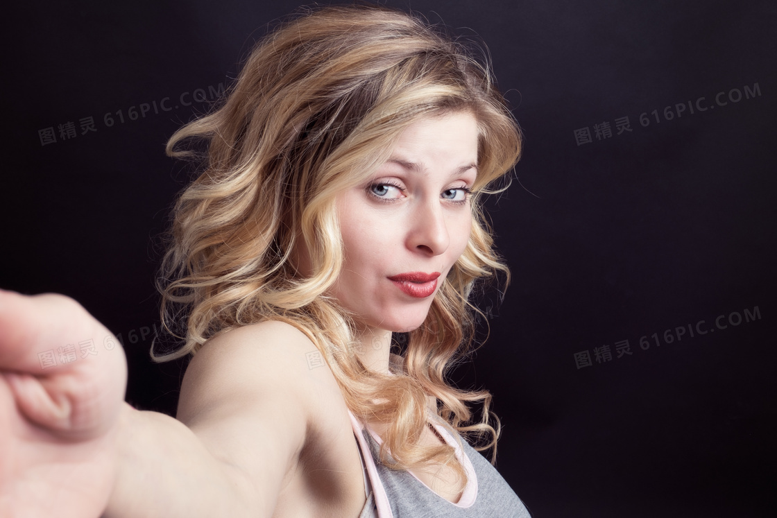 欧美性感美女自拍图片