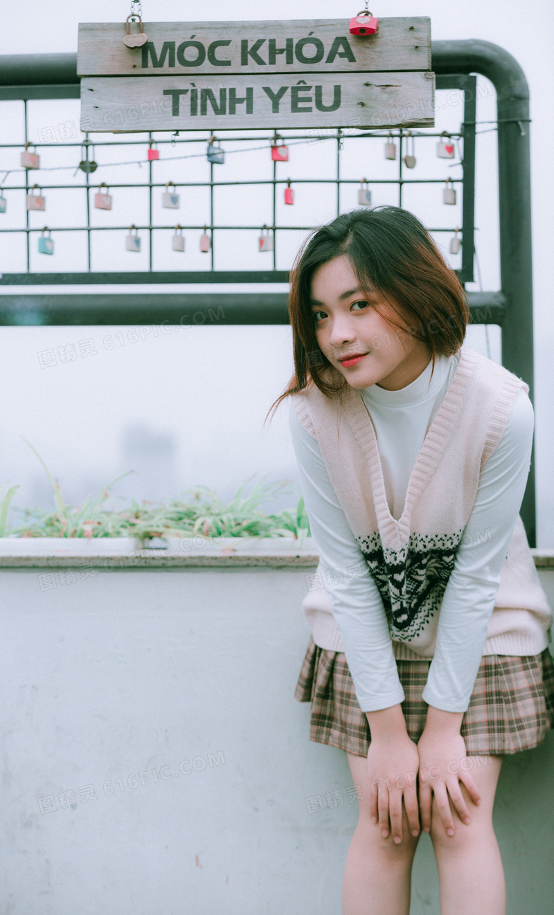 00后小清新美女写真图片