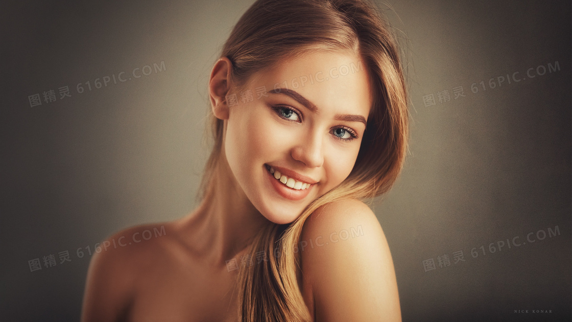 欧美美女艺术人像图片