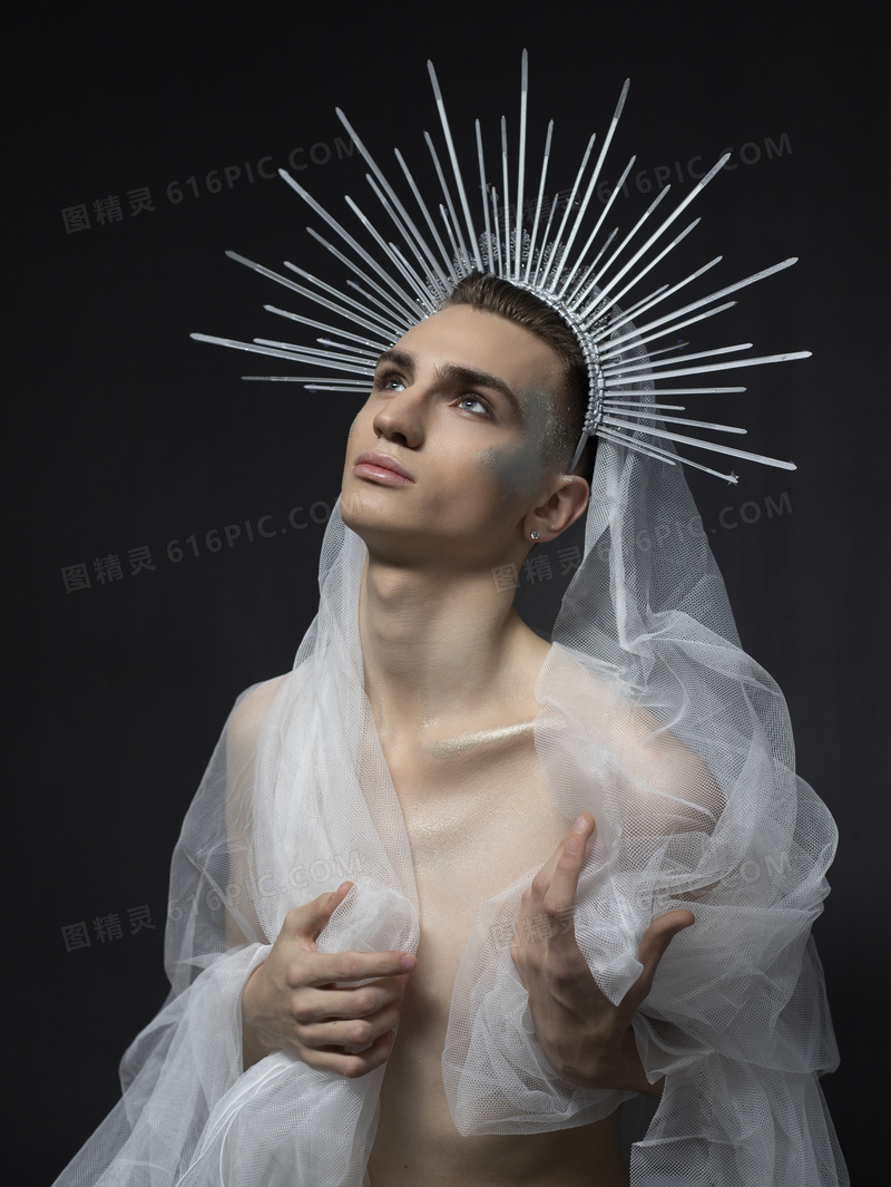 另类男性人体艺术写真图片