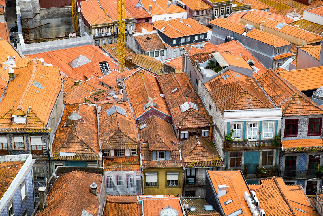 葡萄牙红瓦建筑图片