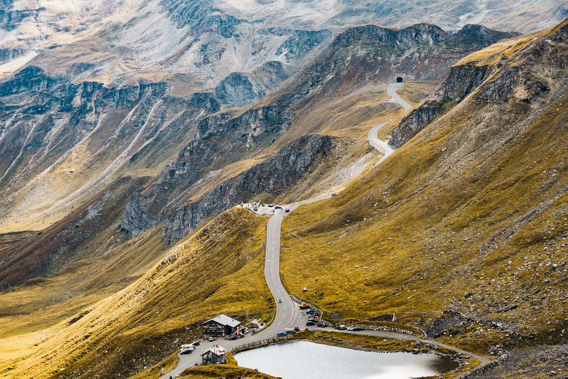 高山公路摄影图片