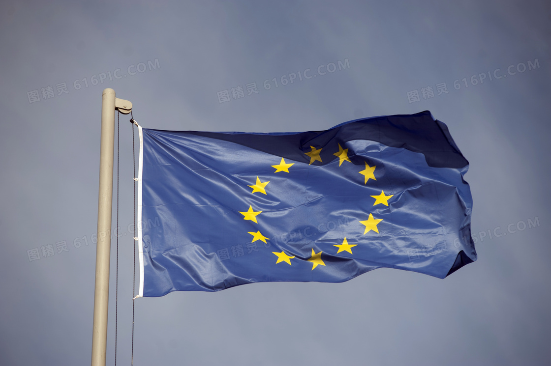 欧洲联盟国旗图片