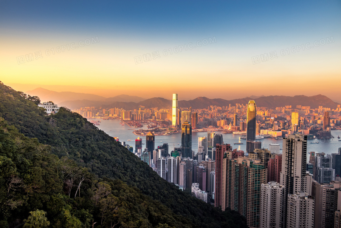 日出城市美景图片 日出城市美景图片大全