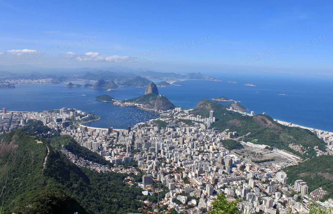 巴西城市建筑全景图片