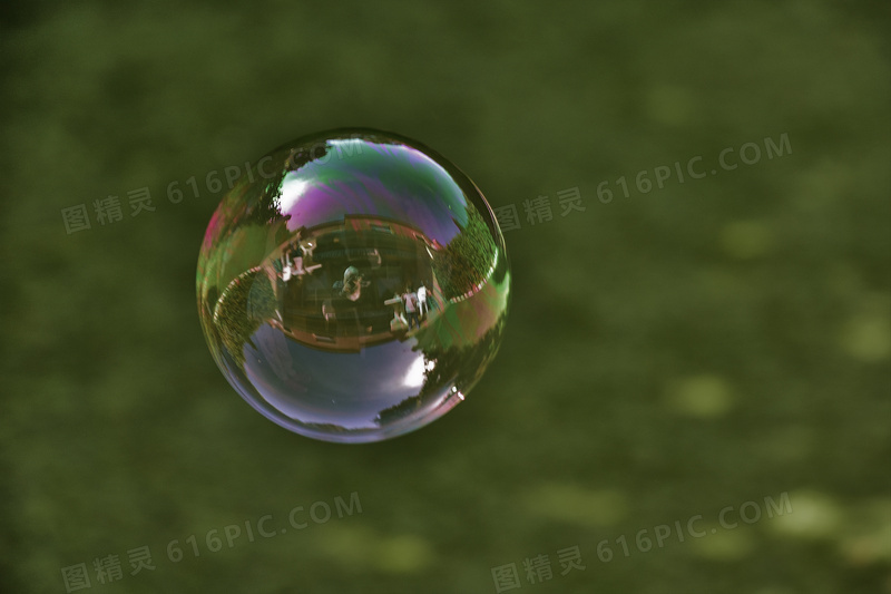 透明泡沫背景图片