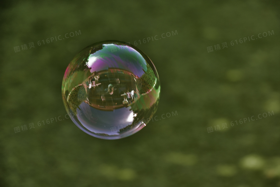 透明泡沫背景图片