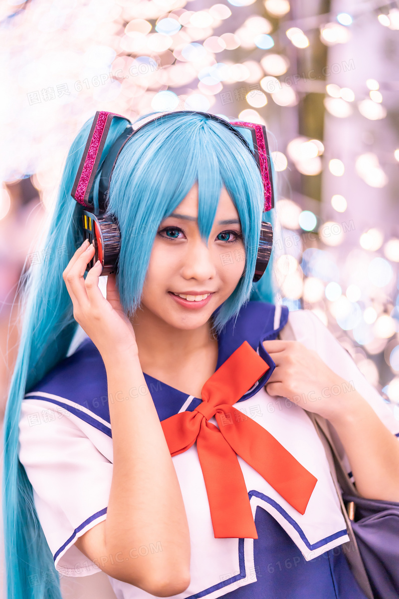 初音未来cosplay图片