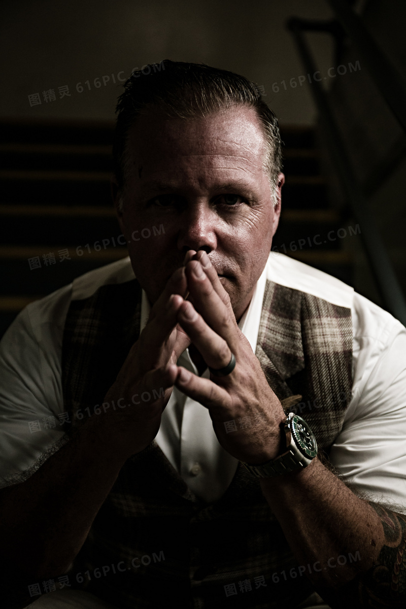 商务黑人头像图片