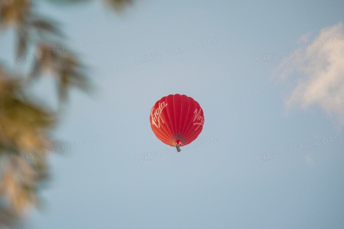 红色热气球高清图片 红色热气球高清图片大全