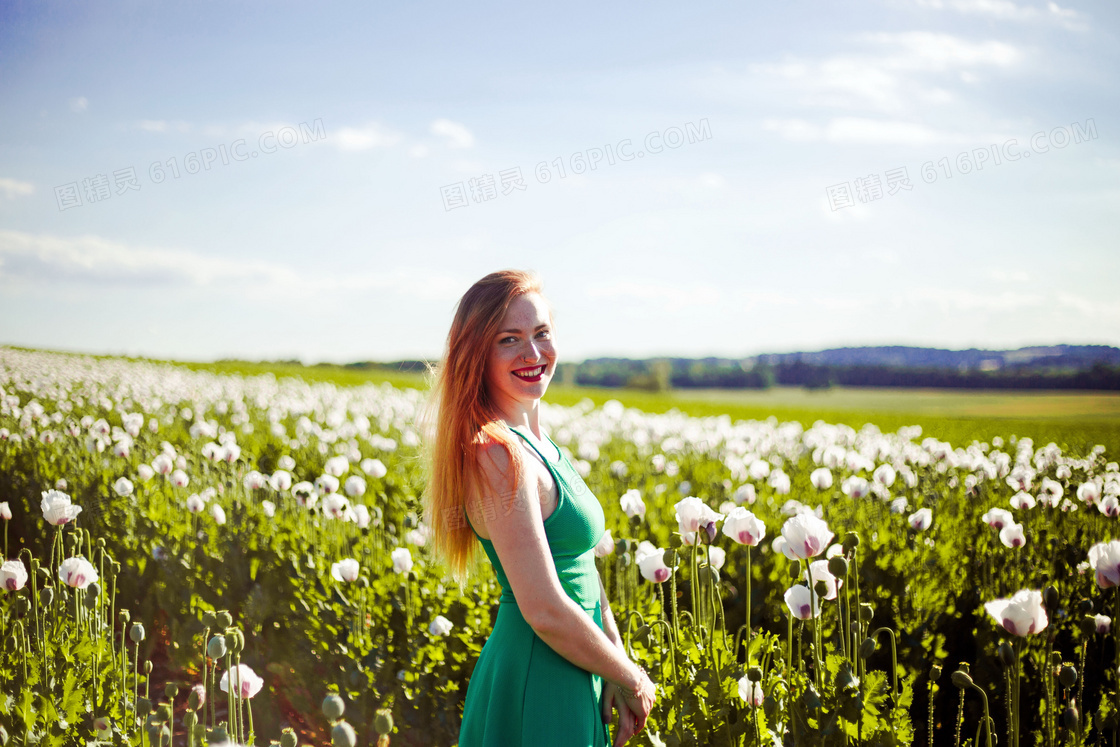 花海美女写真艺术照