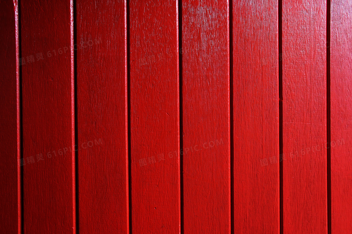 红色木板条纹背景图片