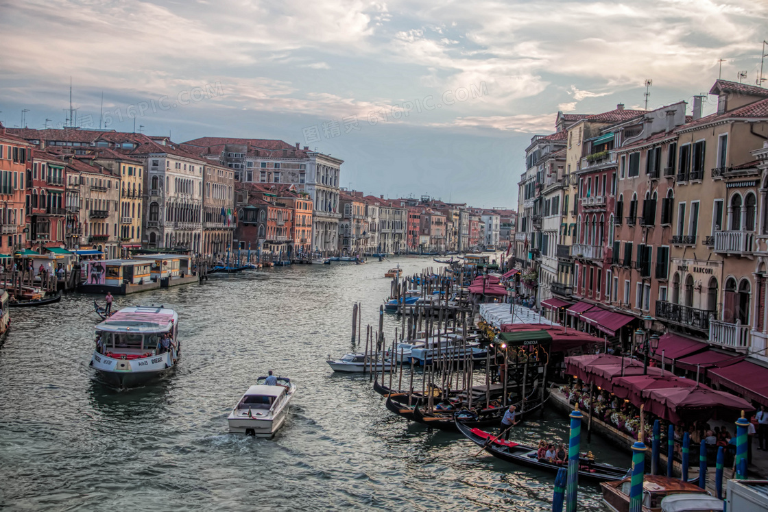 威尼斯运河水城图片