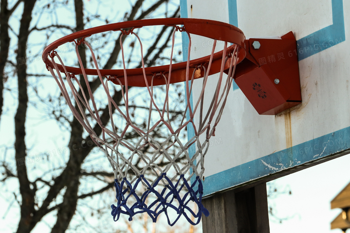 篮球框摄影图片