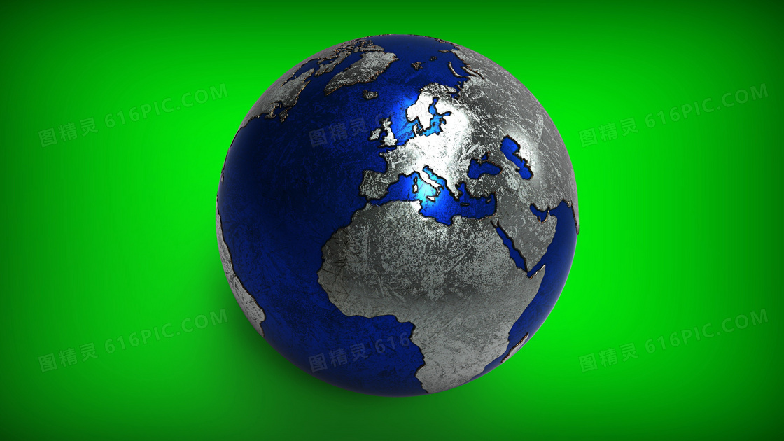 地球仪3d模型图片