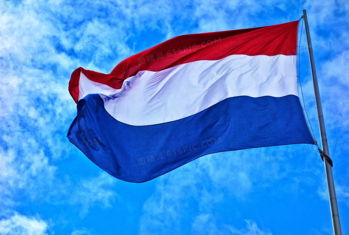 荷兰国旗图片