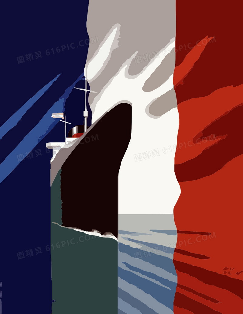 法国的国旗图片