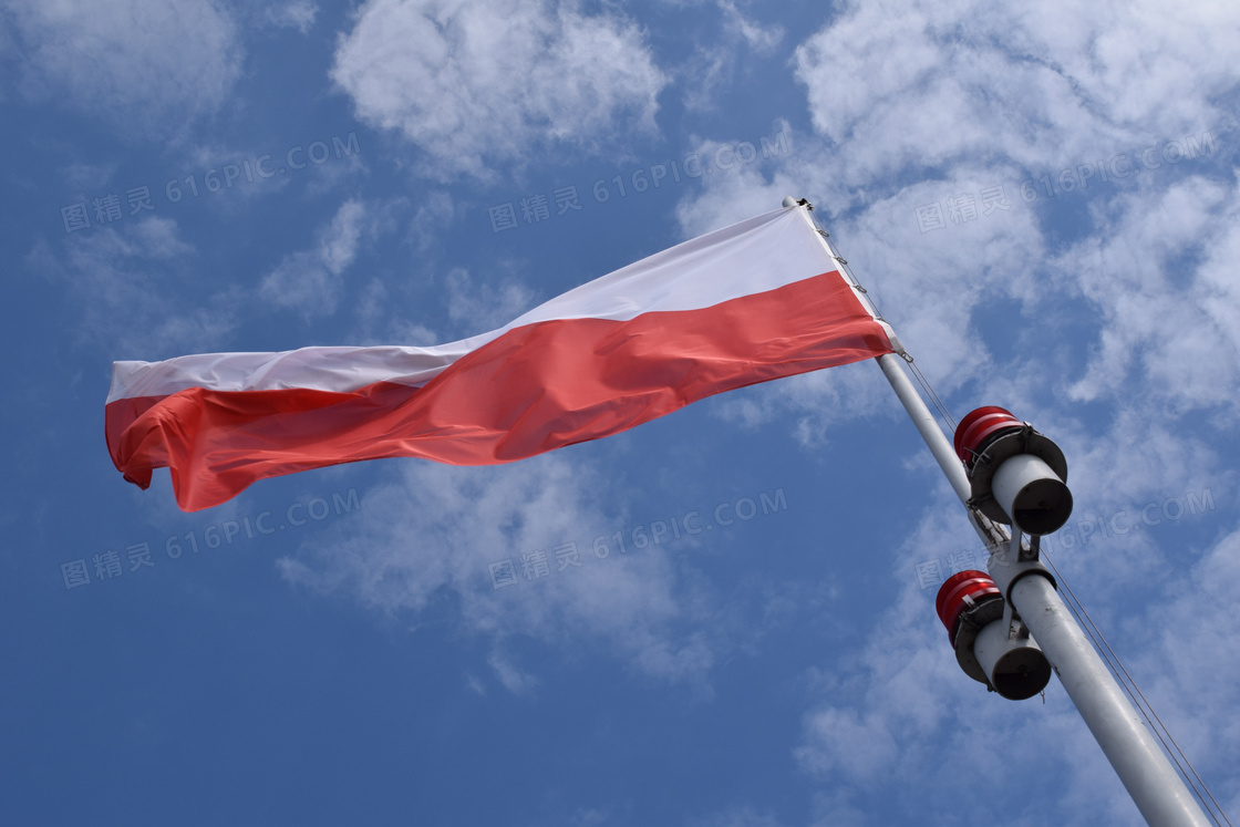 波兰国旗图片