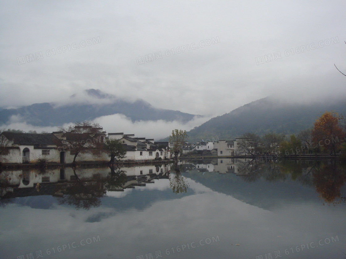 安徽宏村风景图片