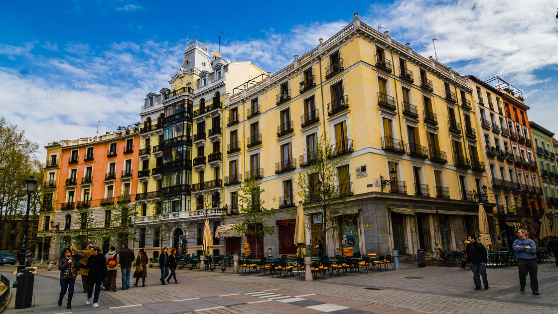 马德里城市广场图片