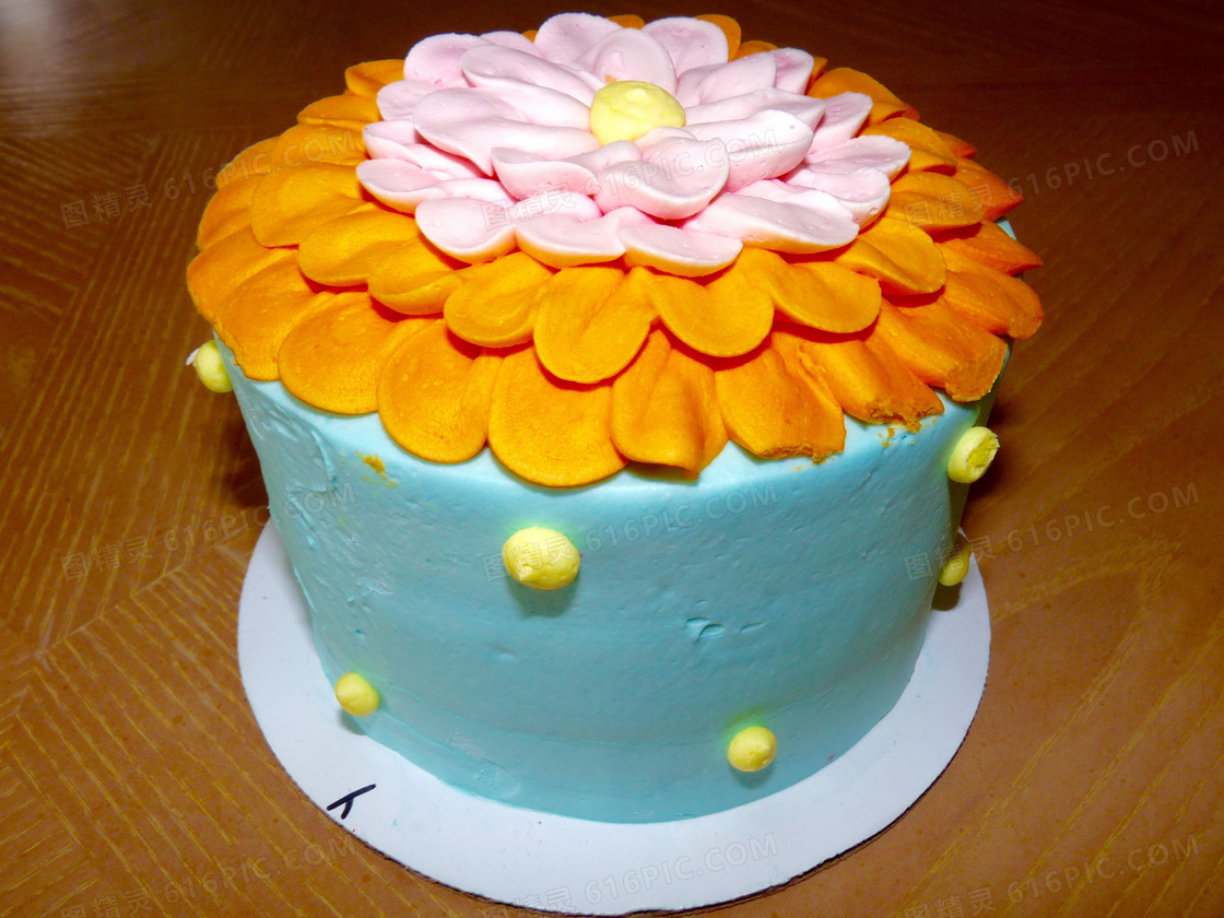 蛋糕如何裱花,简单好看的裱花蛋糕图,蛋糕裱花基础(第11页)_大山谷图库