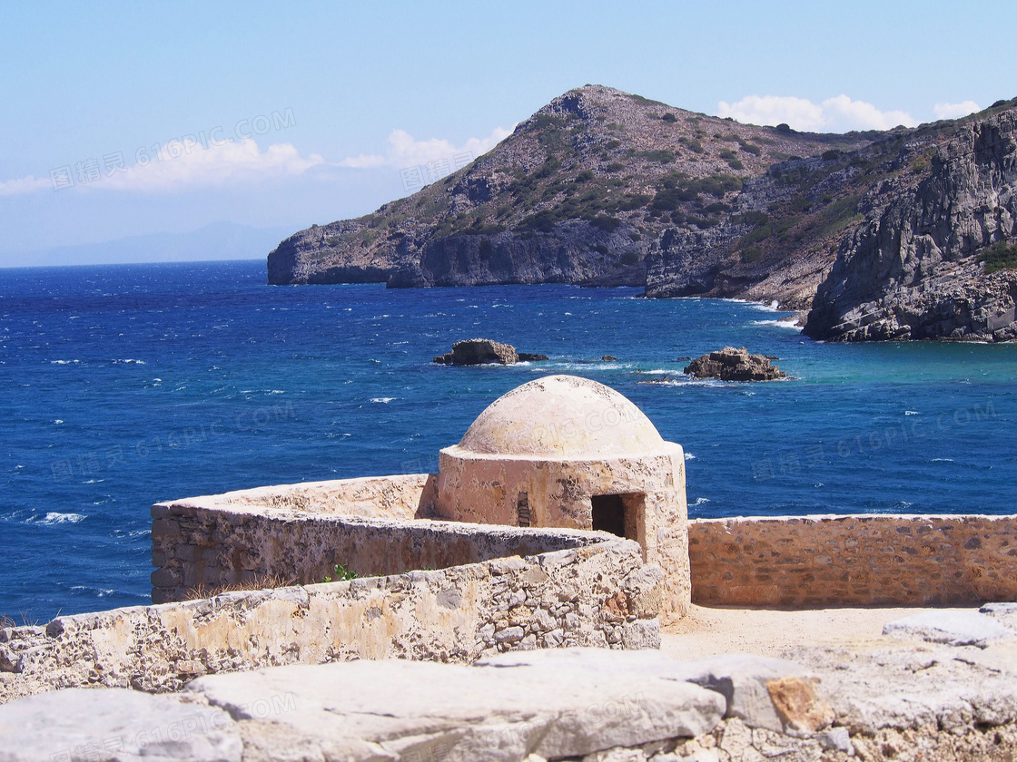 希腊爱琴海美图片