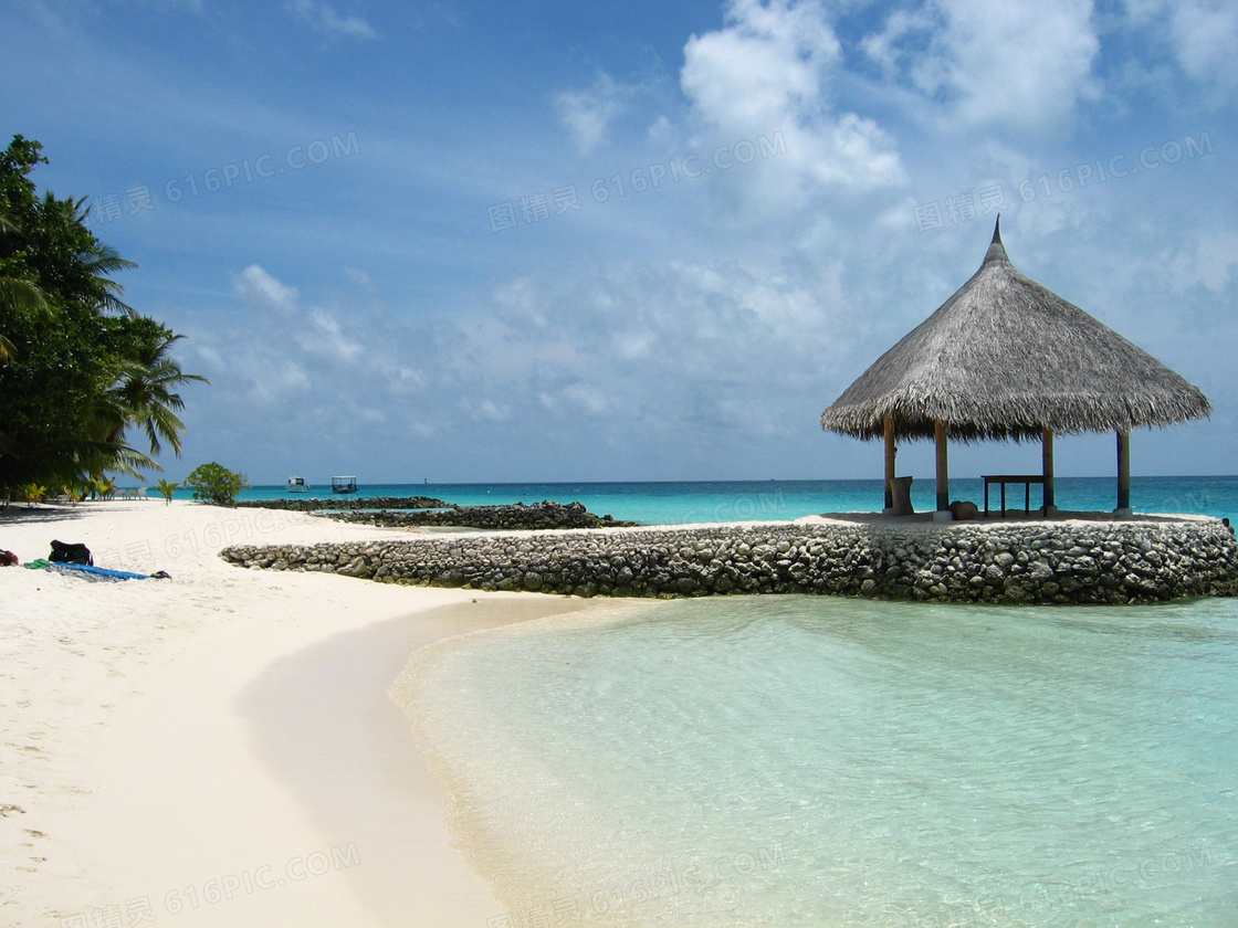 马尔代夫，世界上最纯净的海滩